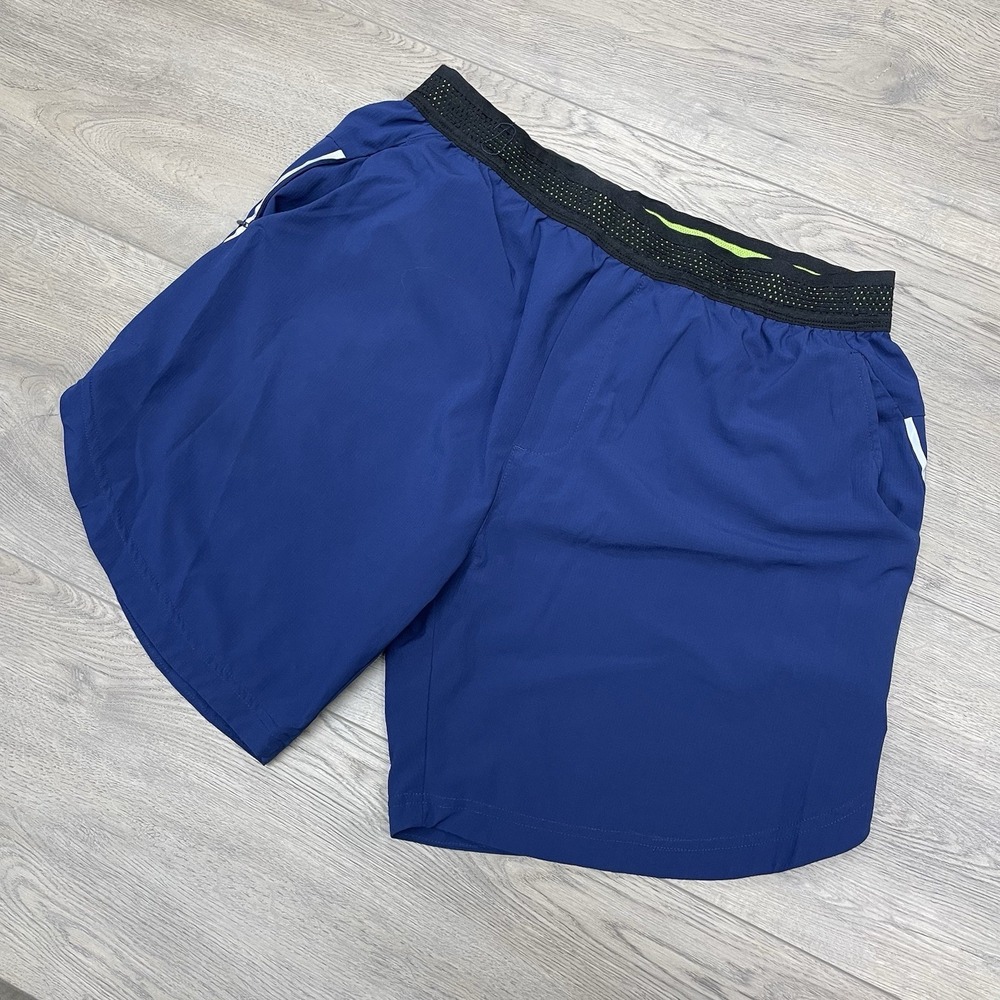 YoungLA Blue Athletic Shorts Men Sz L Gym Lift‎